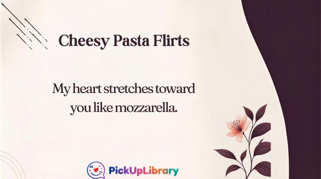 Cheesy Pasta Flirts