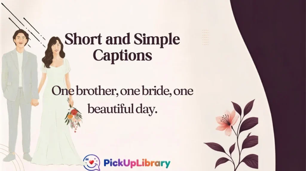 Short and Simple Captions