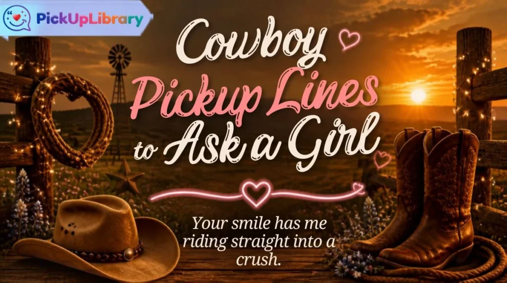 Cowboy Pickup Lines to Ask a Girl 🤠💕