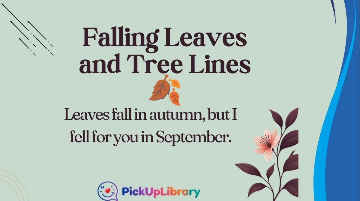 Falling Leaves and Tree Lines 