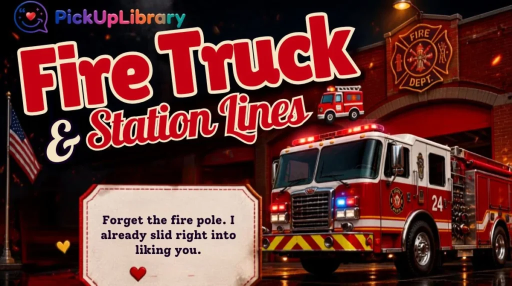 Fire Truck & Station Lines 