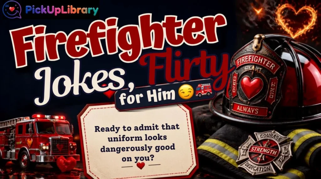Firefighter Jokes Flirty for Him 😏🚒