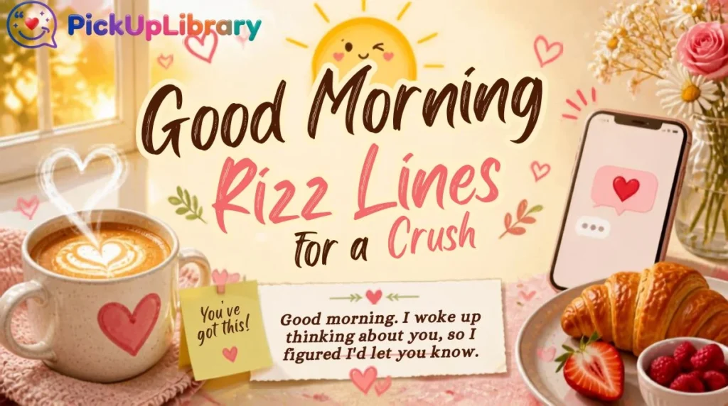 Good Morning Rizz Lines for a Crush