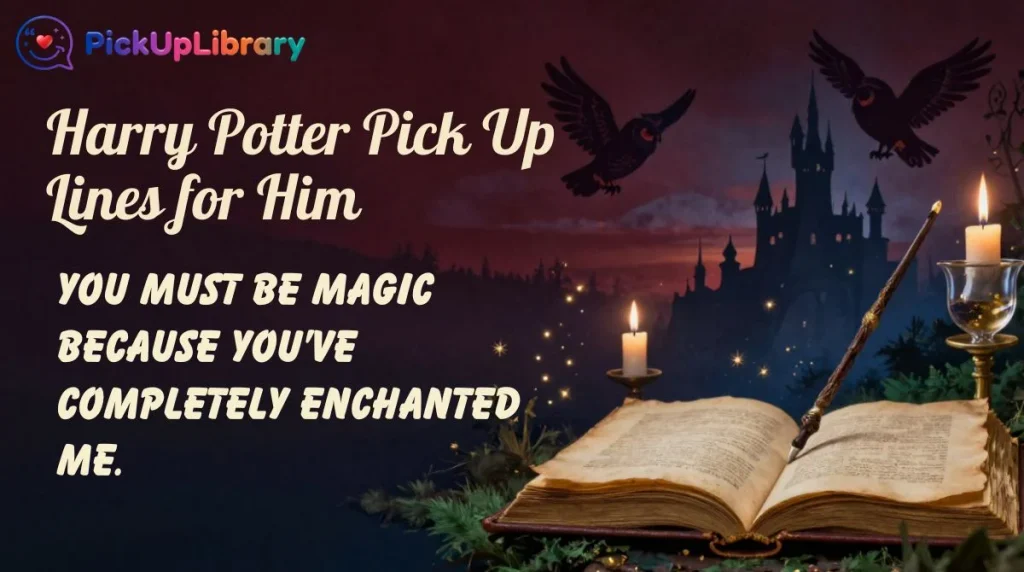 Harry Potter Pick Up Lines for Him