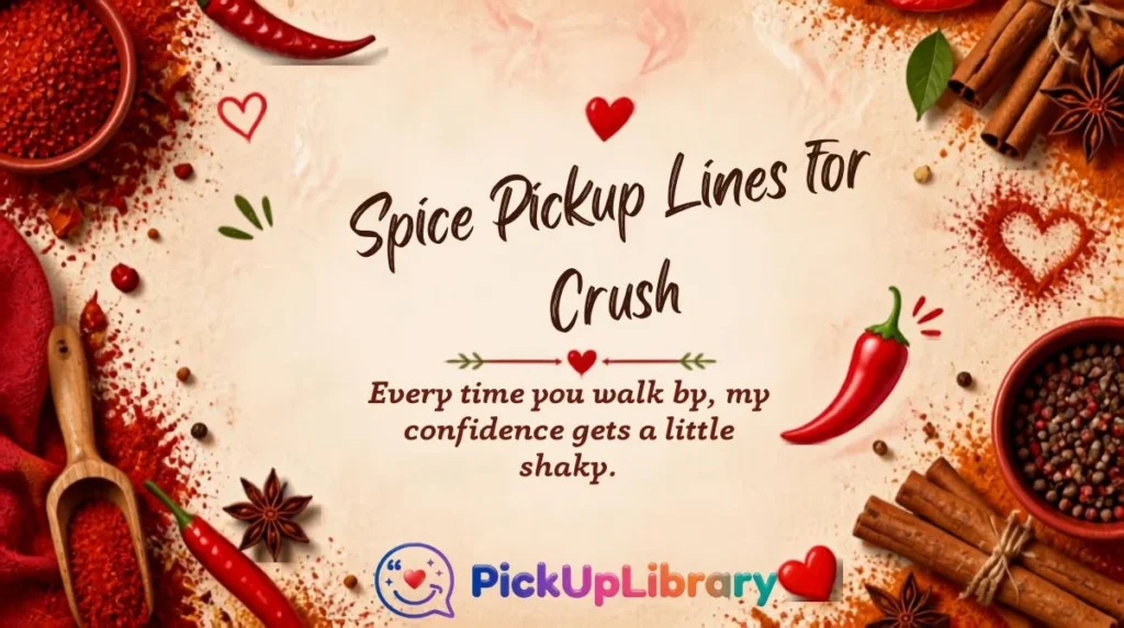 Spice Pickup Lines for Crush 🌶️