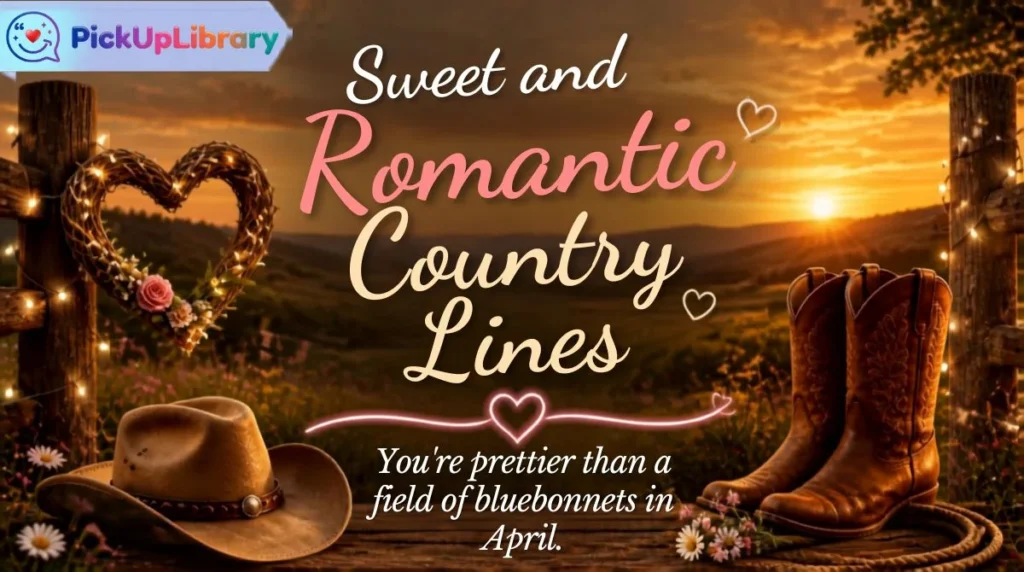Sweet and Romantic Country Lines 💛