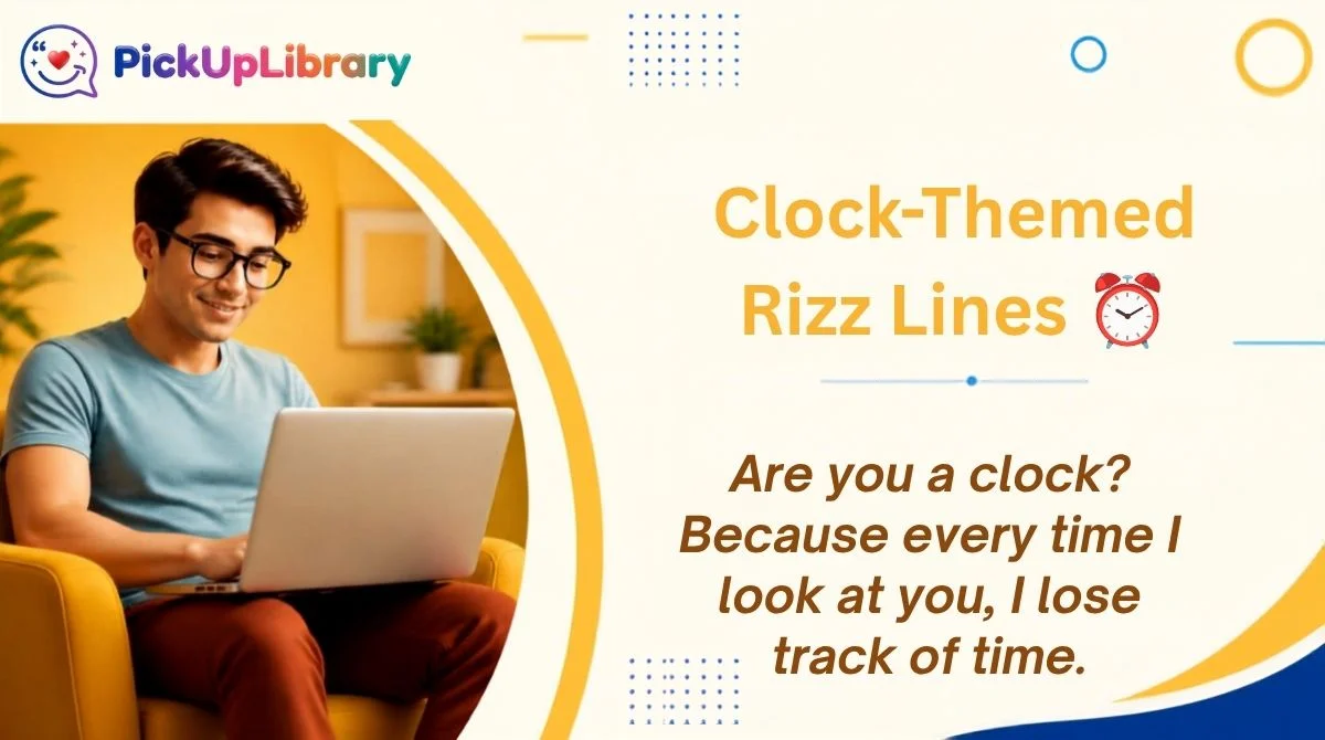 Clock-Themed Rizz Lines 