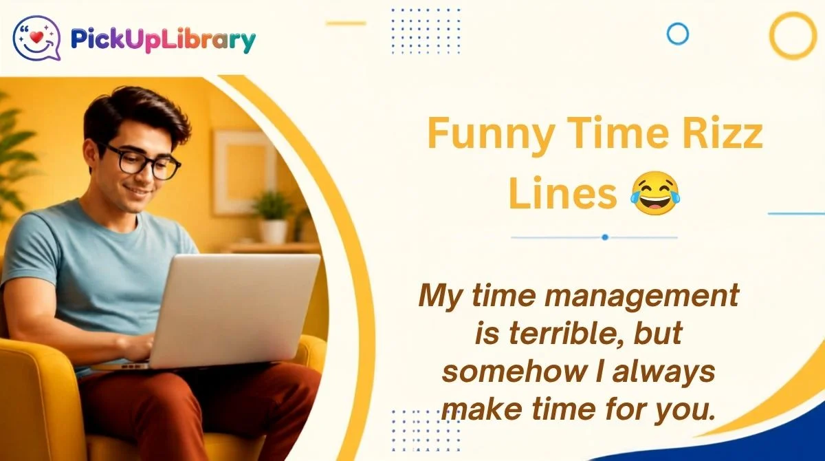 Funny Time Rizz Lines 