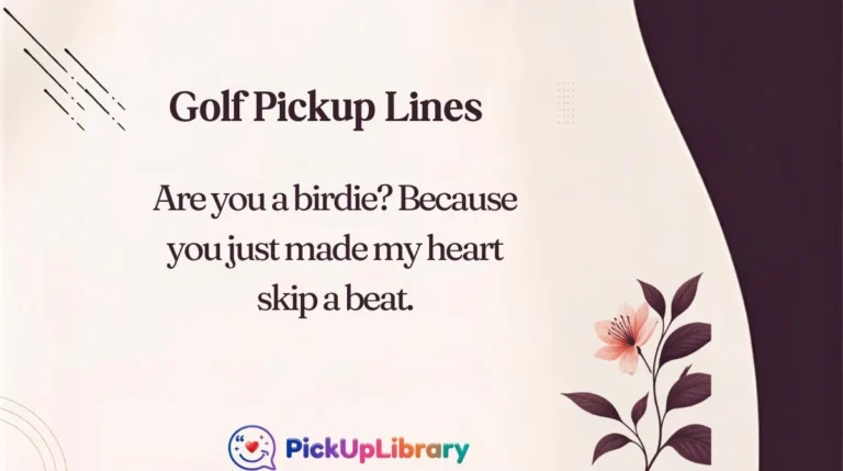 Golf Pickup Lines