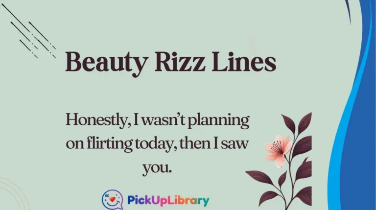 Beauty Rizz Lines