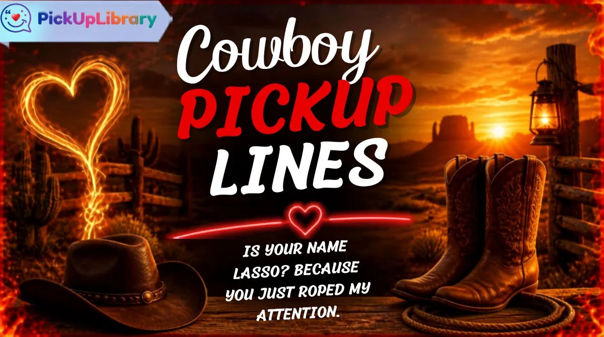 Cowboy Pickup Lines
