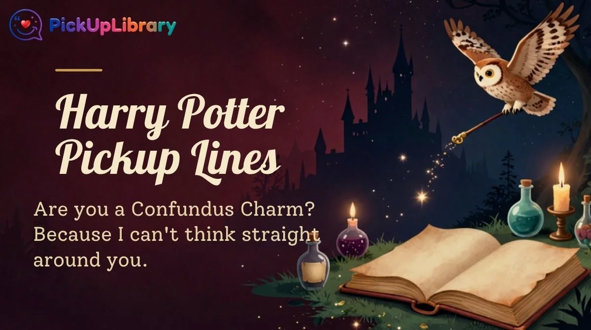 Harry Potter Pickup Lines