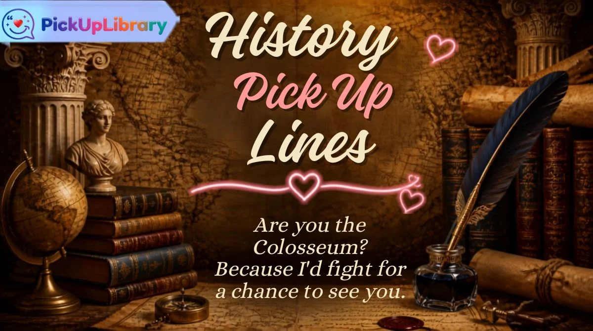 History Pick Up Lines