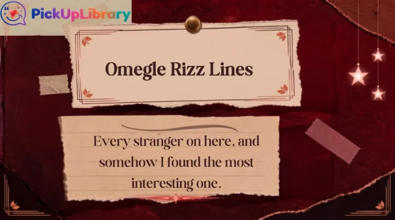 Omegle Rizz Lines