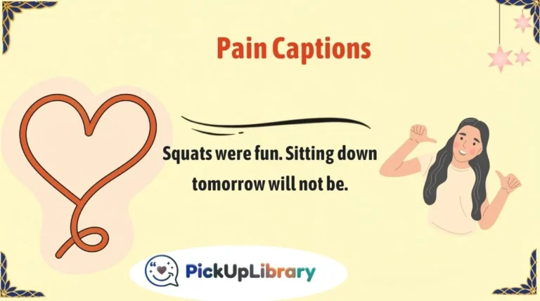 Pain Captions