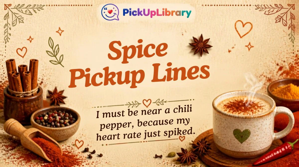 Spice Pickup Lines