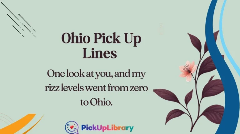 Ohio Pick Up Lines