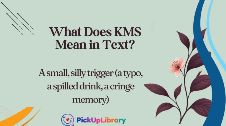 What Does KMS Mean in Text?